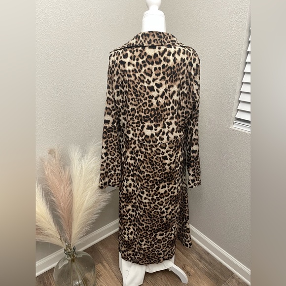 Multi Universal Leopard Print Cardigan/ Dress - Picture 5 of 8